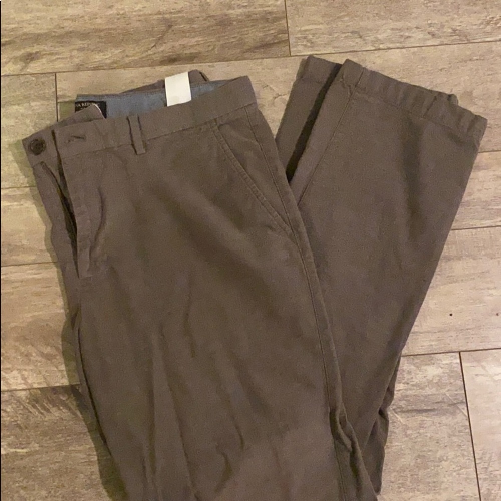 Brown tweed style kentfield pant